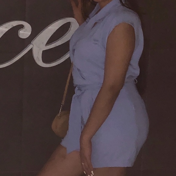 Mango Baby blue Romper - Picture 2 of 5